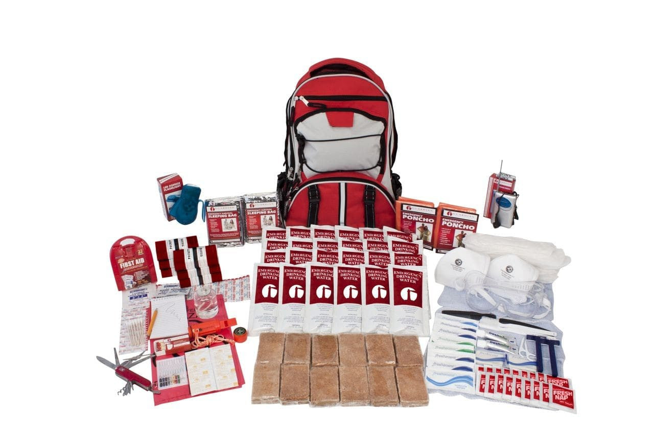 2 Person Deluxe Survival Kit - Tornado Kit - Tornado Emergency Kit - Tornado Safety - Tornado Survival Kit - Disaster Kit - Preparing for a Tornado - Tornado Preparedness