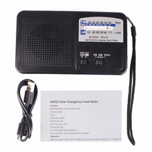 NOAA Weather Alert Poratble Radio FM/AM Solar Hand Crank Dynamo Emergency Tool DC 5V USB Radio Station With Flashlight Y4185A