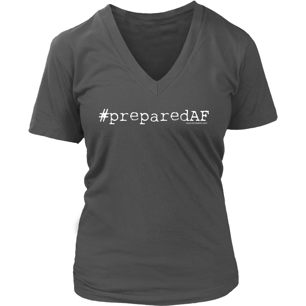 Prepared AF Women's V-Neck T-Shirt