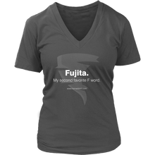 Fujita. My Second Favorite F Word. Women's V-Neck T-Shirt