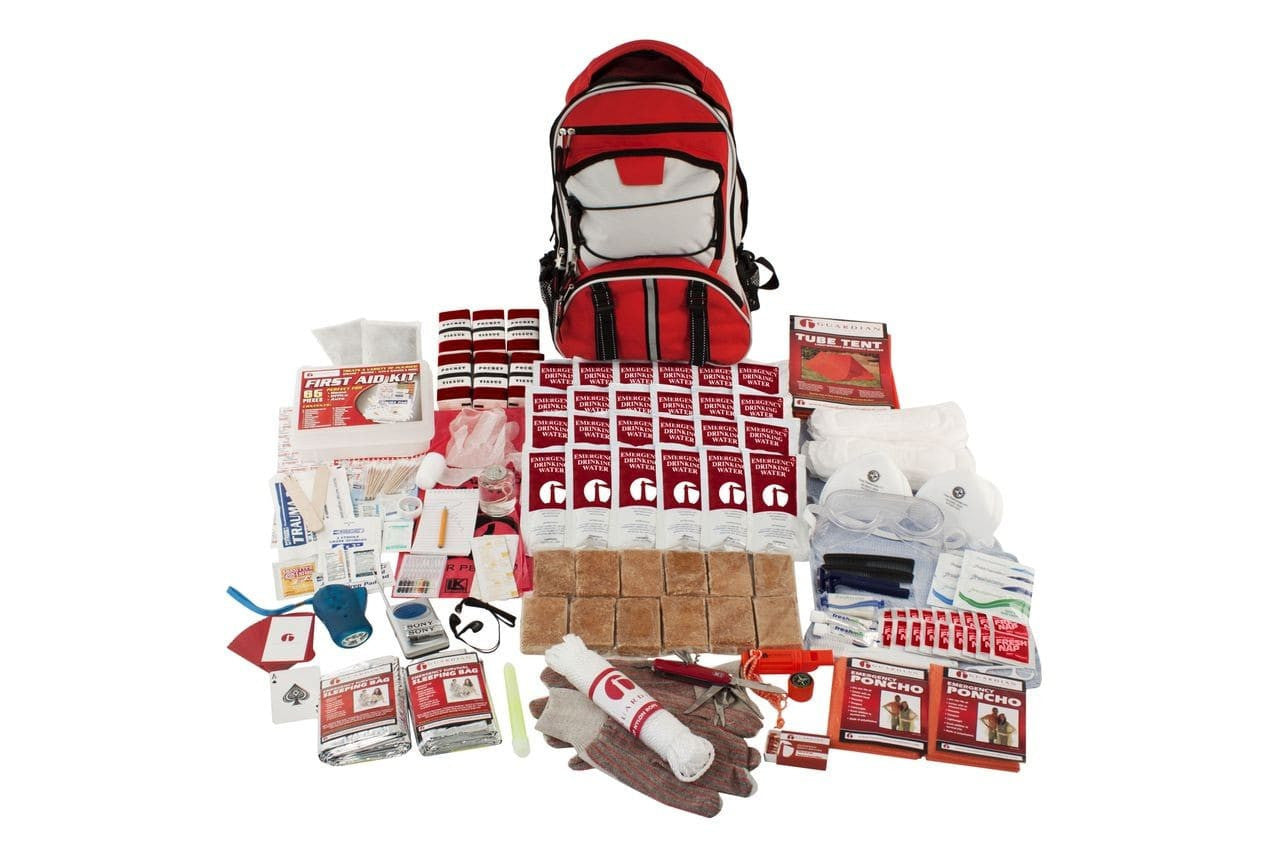 2 Person Elite Survival Kit - Tornado Kit - Tornado Emergency Kit - Tornado Safety - Tornado Survival Kit - Disaster Kit - Preparing for a Tornado - Tornado Preparedness 