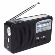 NOAA Weather Alert Poratble Radio FM/AM Solar Hand Crank Dynamo Emergency Tool DC 5V USB Radio Station With Flashlight Y4185A