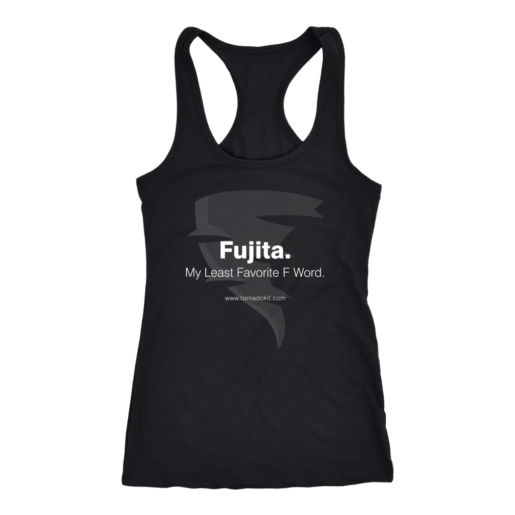 Fujita. My Least Favorite F Word. Women's Tank